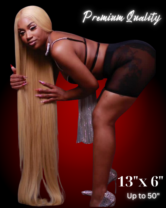 HD Lace Raw Indian Blonde Frontal 13"x6"